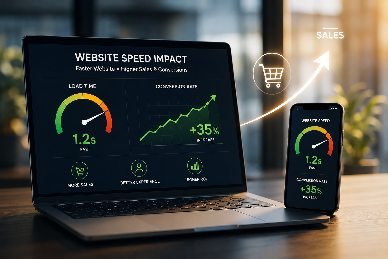 How Fast Website Speed Improves Sales